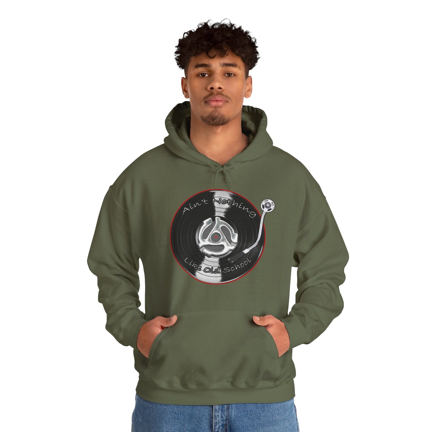 Old School (light hoodie)