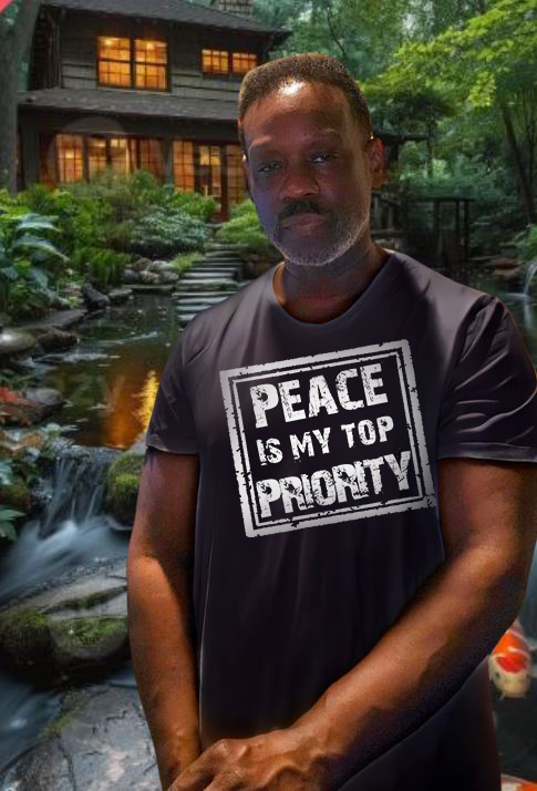 Prioritizing Peace Men's Tee