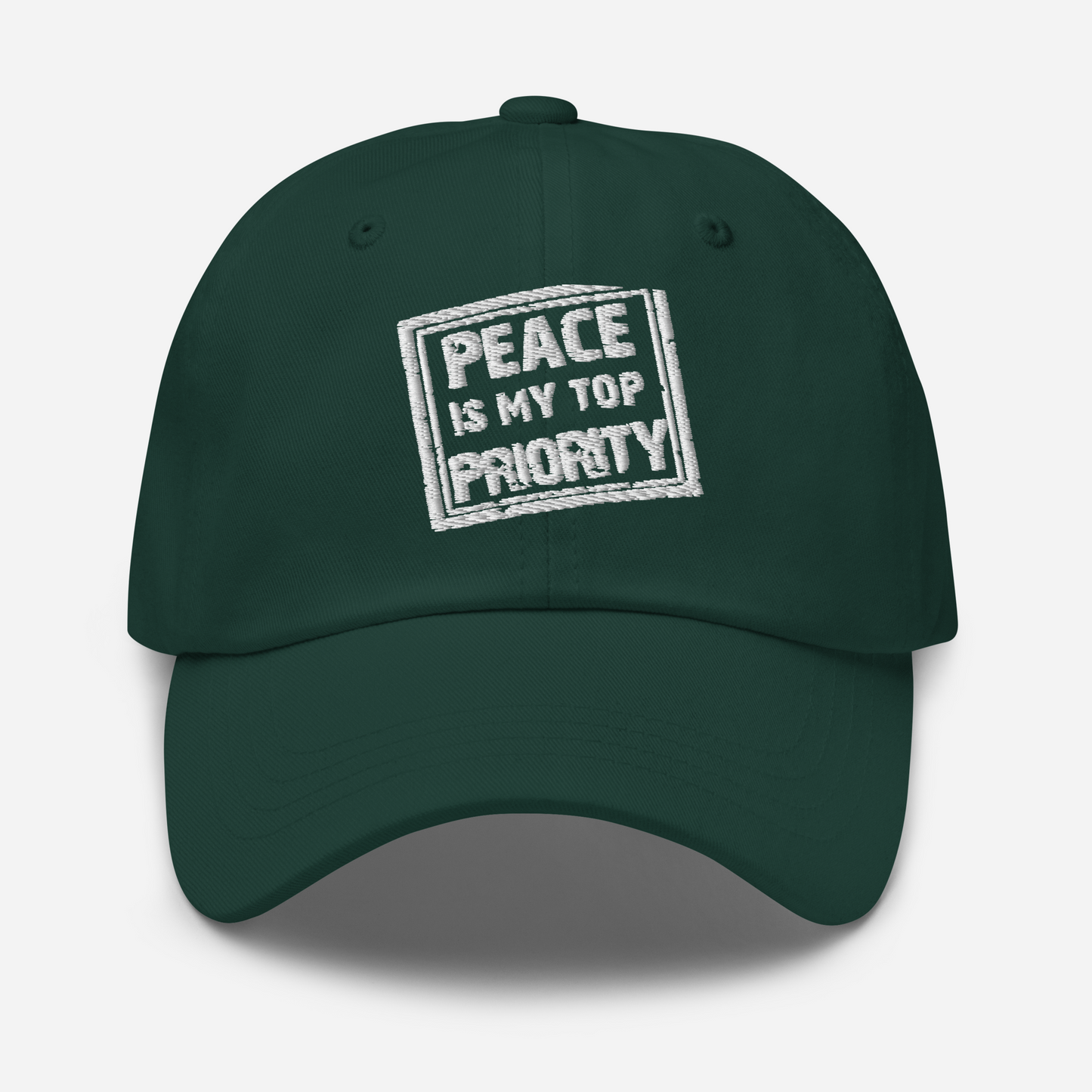 Peace Is Priority cap