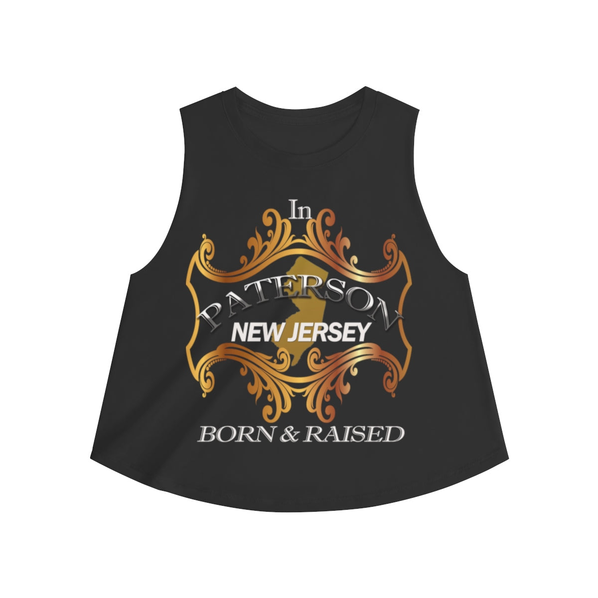 Women's Born And Raised Crop top 2