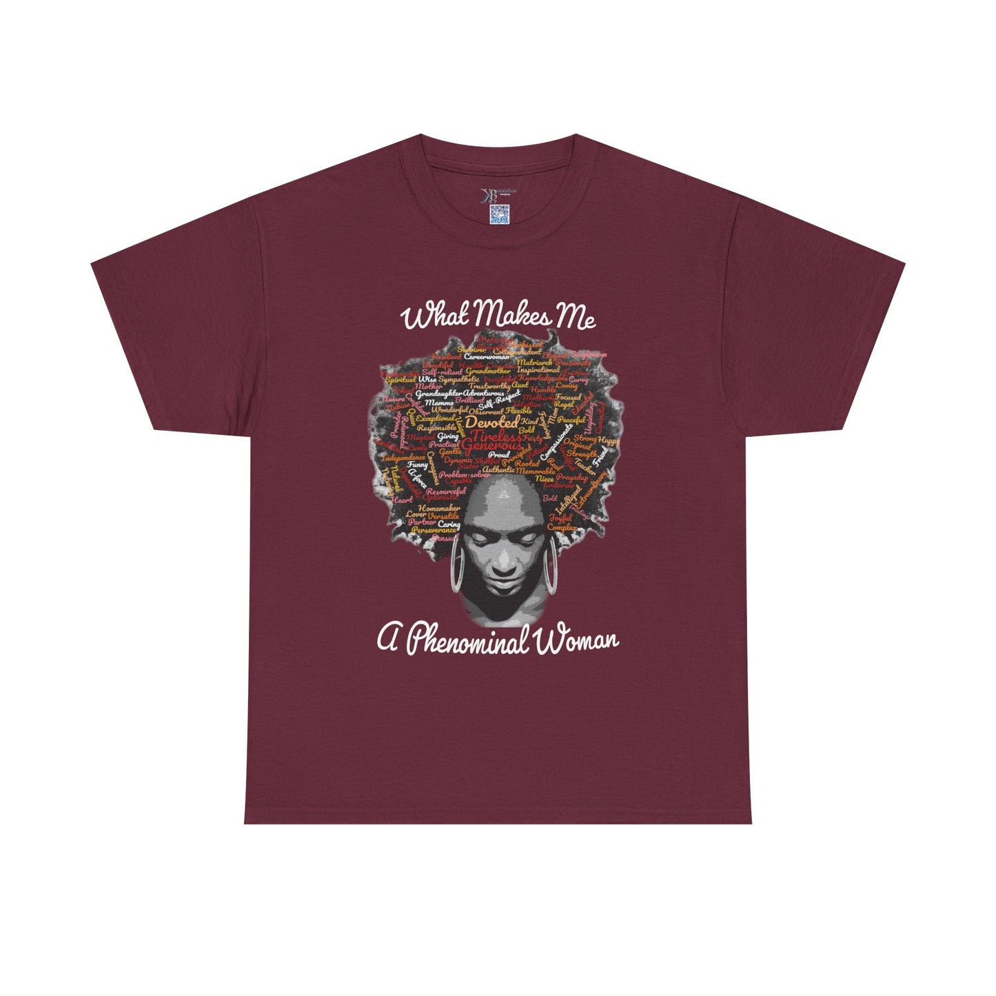 Afrocentric Mindscape T-Shirt — Afro Hair Collage Graphic Tee