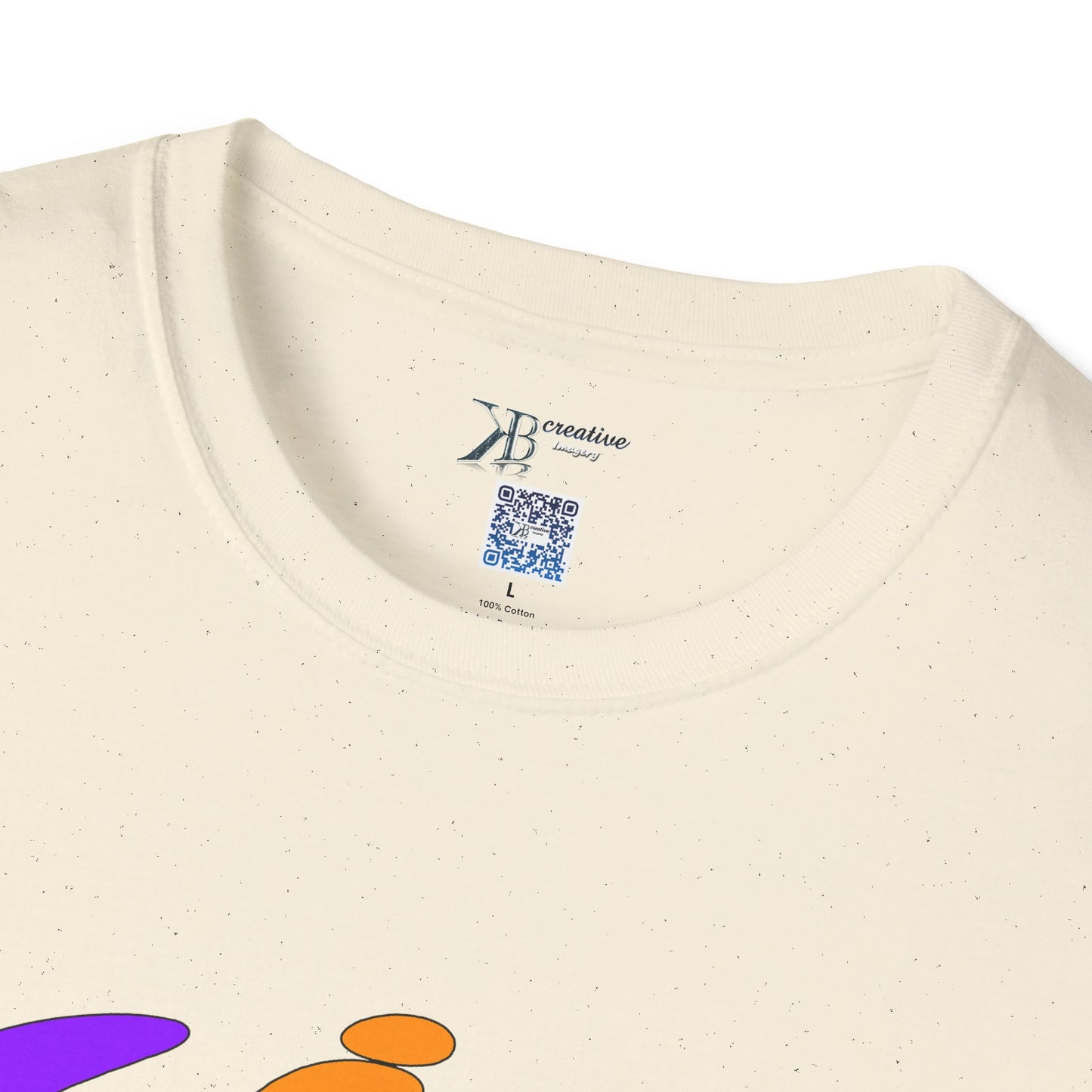 Life Just Be Life'n Tee (light/VIBGYOR )