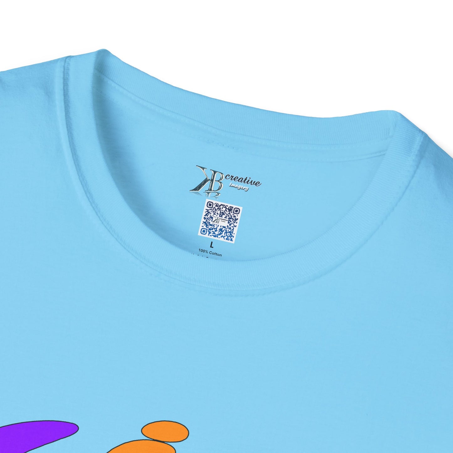 Life Just Be Life'n Tee (light/VIBGYOR )