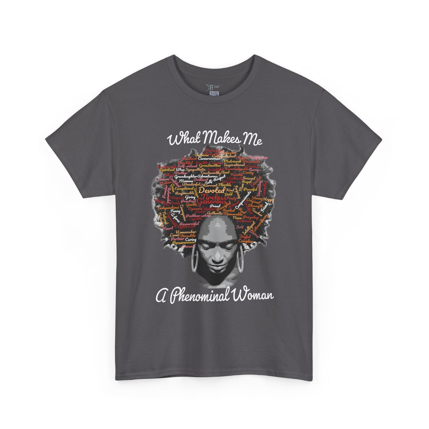 Afrocentric Mindscape T-Shirt — Afro Hair Collage Graphic Tee