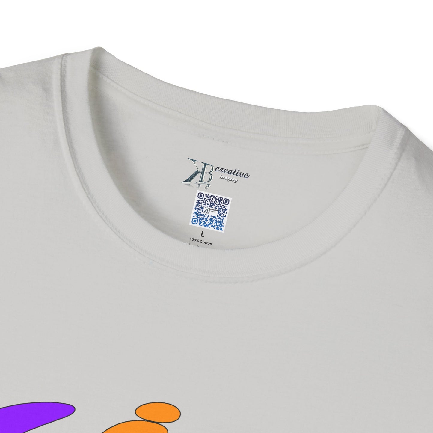 Life Just Be Life'n Tee (light/VIBGYOR )