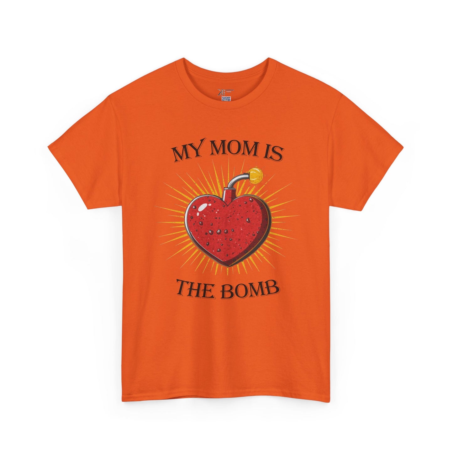 My Mom Is The Bomb T-Shirt — Cute Heart Bomb Mother's Day Tee