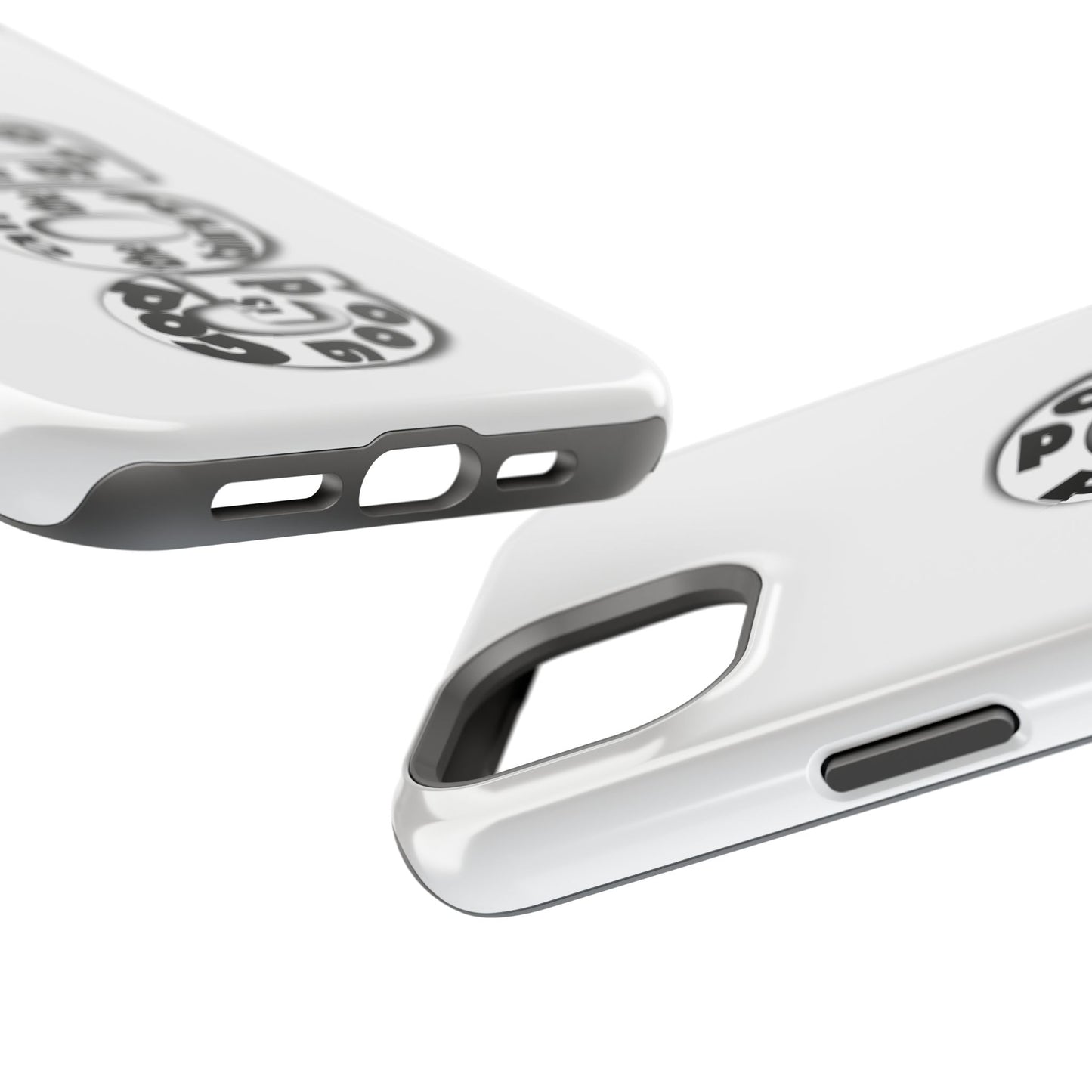 Impact-Resistant Magnetic Phone Case — "Good is the New Cool" Retro Text Design