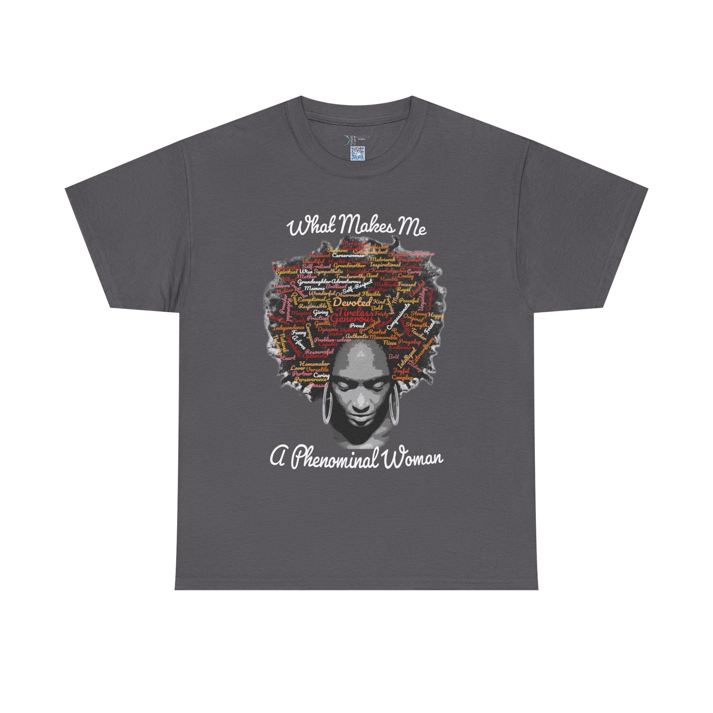 Afrocentric Mindscape T-Shirt — Afro Hair Collage Graphic Tee