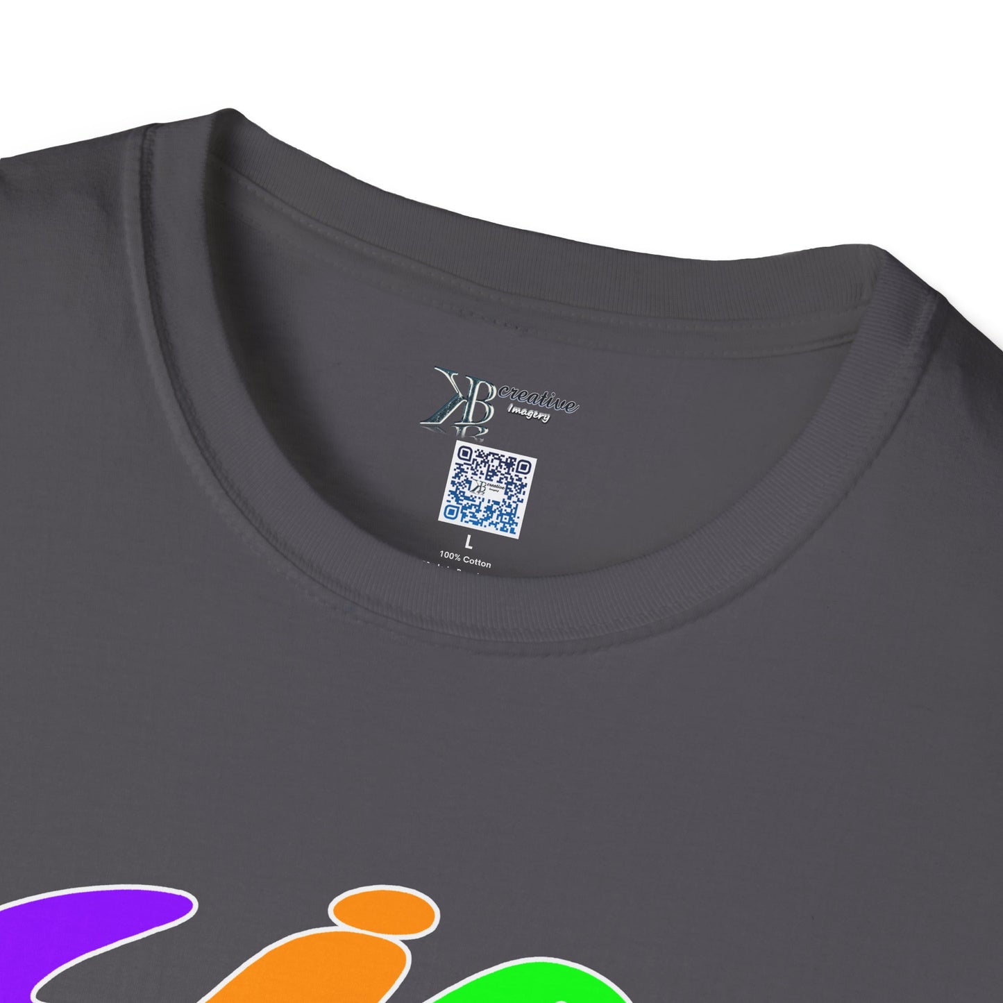 Life Just Be Life'n Tee (dark/VIBGYOR )