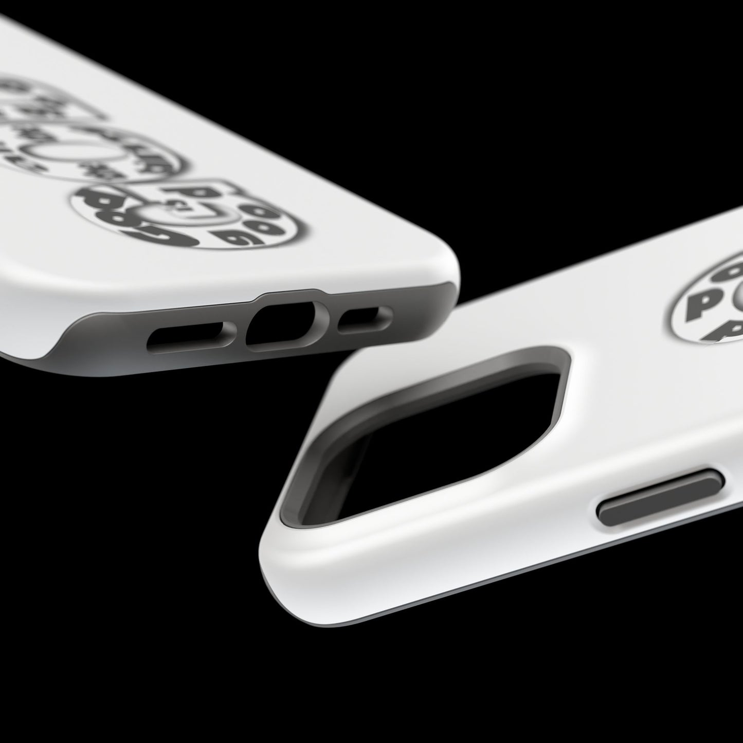 Impact-Resistant Magnetic Phone Case — "Good is the New Cool" Retro Text Design