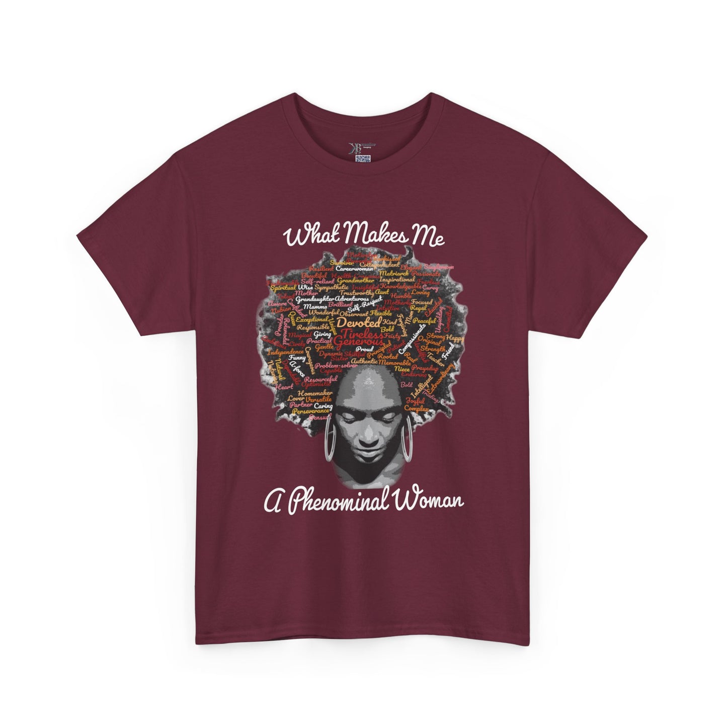 Afrocentric Mindscape T-Shirt — Afro Hair Collage Graphic Tee