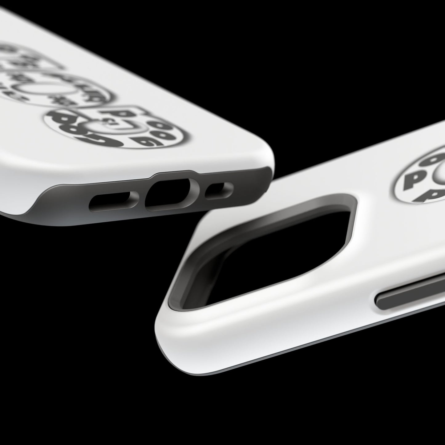 Impact-Resistant Magnetic Phone Case — "Good is the New Cool" Retro Text Design