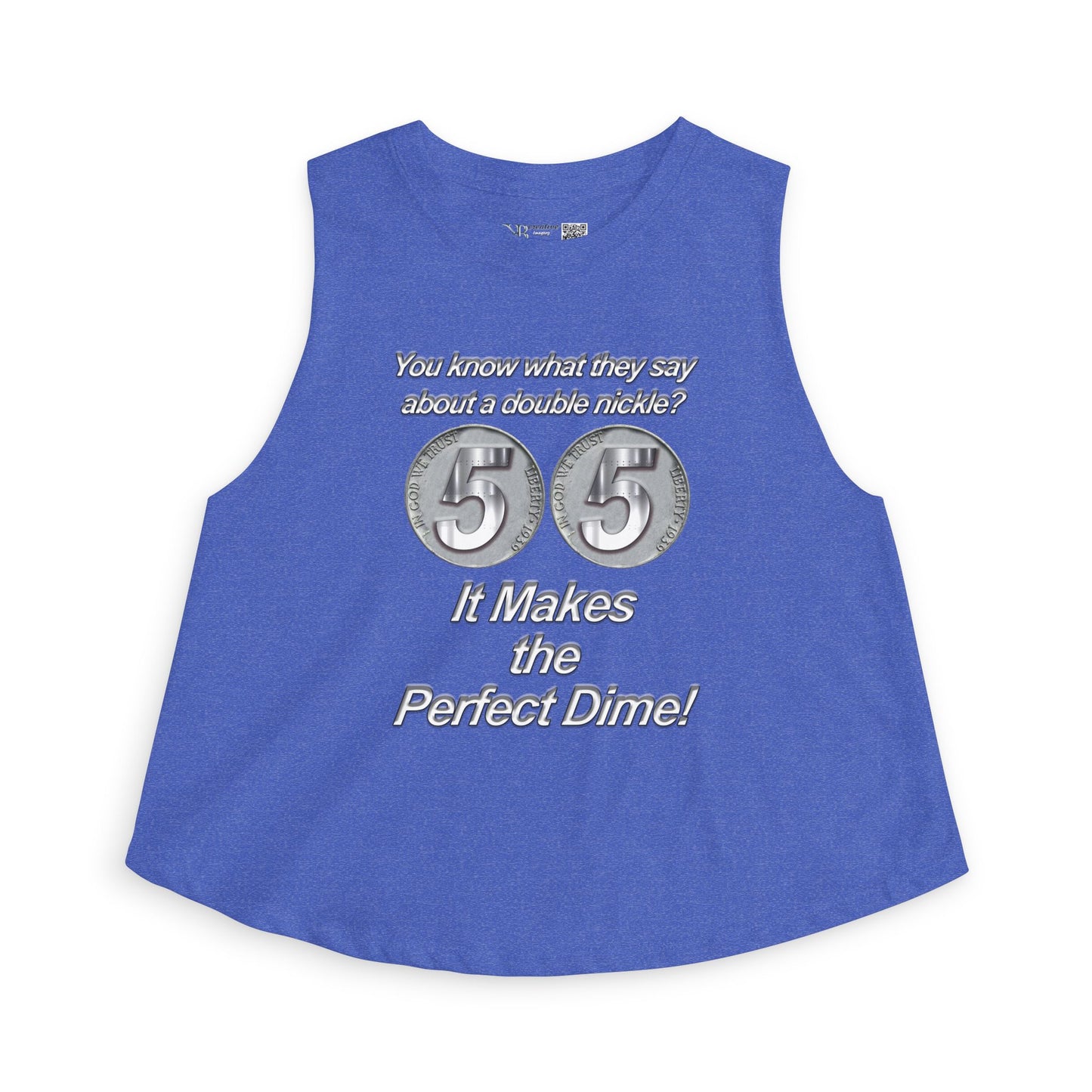 Crop Top - "Double Nickel!" Women's Birthday Tank