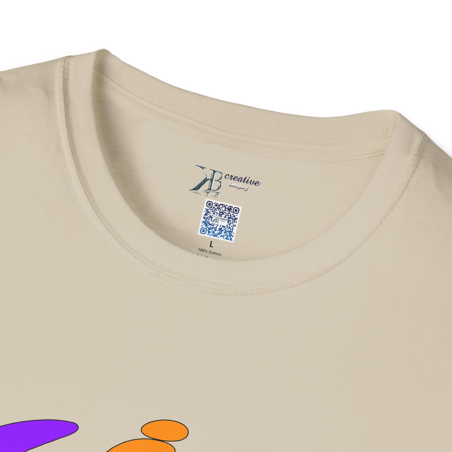 Life Just Be Life'n Tee (light/VIBGYOR )