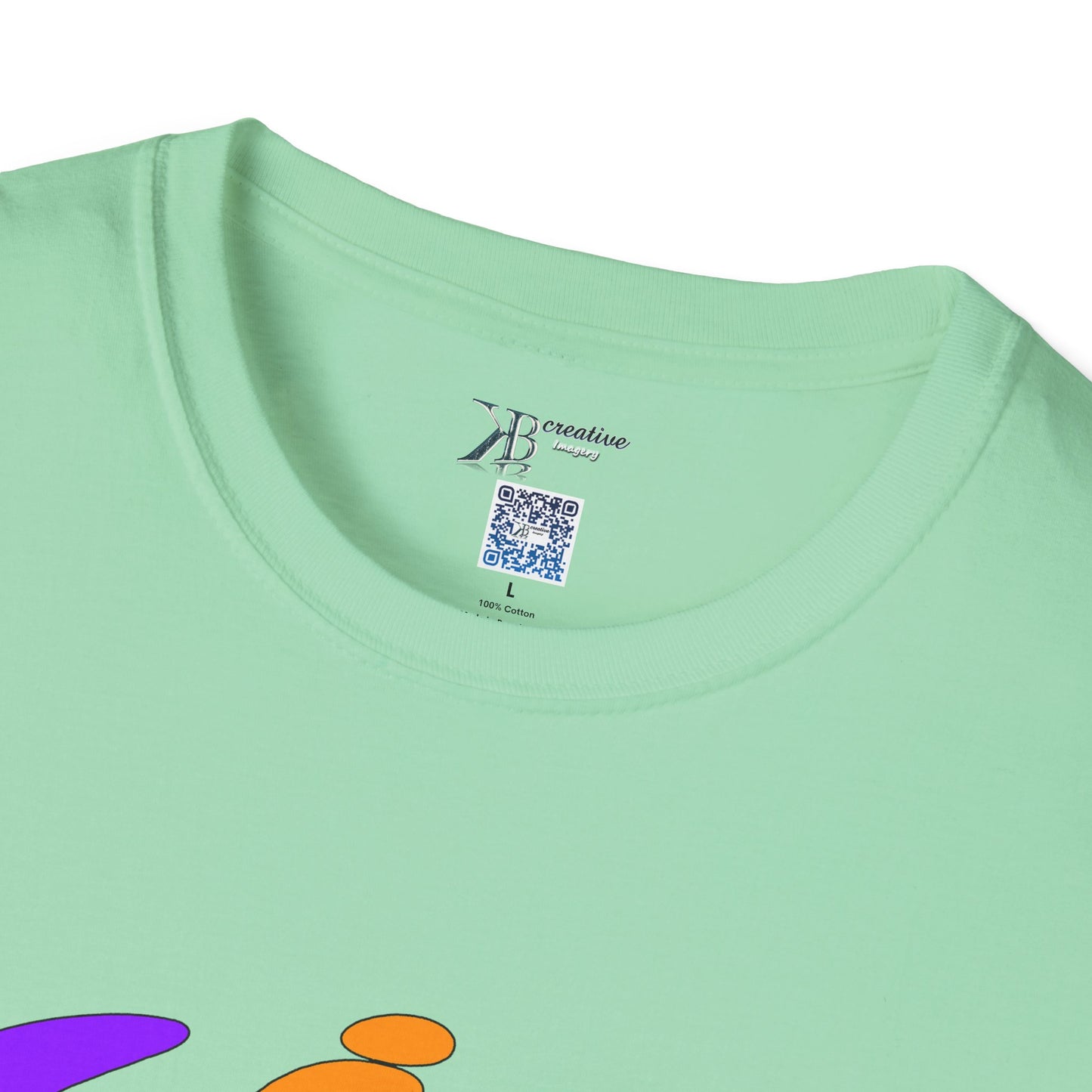 Life Just Be Life'n Tee (light/VIBGYOR )