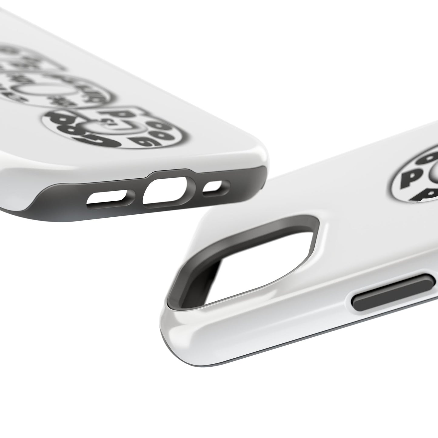 Impact-Resistant Magnetic Phone Case — "Good is the New Cool" Retro Text Design