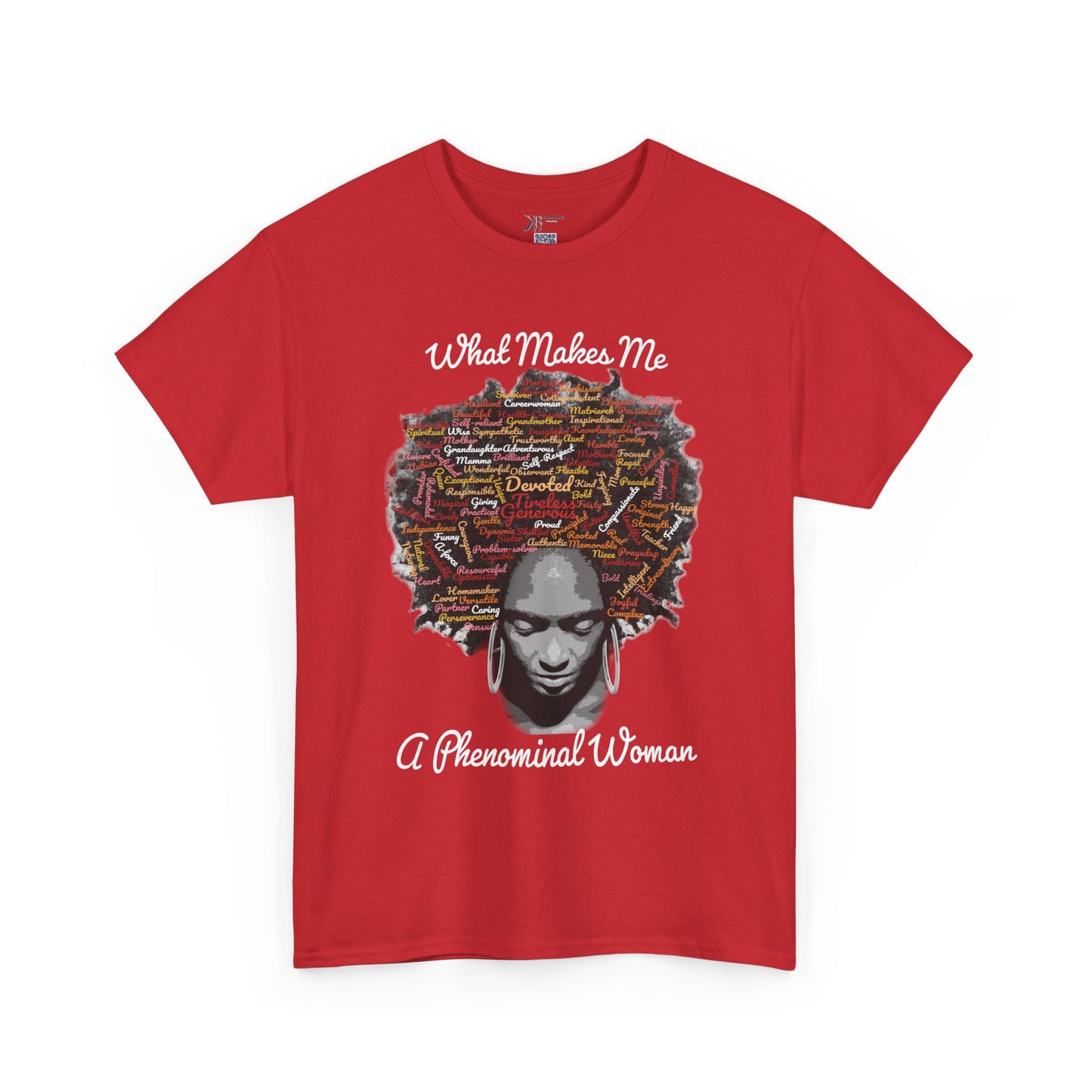 Afrocentric Mindscape T-Shirt — Afro Hair Collage Graphic Tee