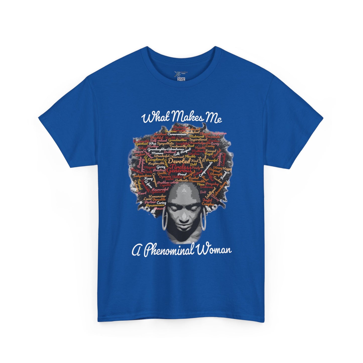 Afrocentric Mindscape T-Shirt — Afro Hair Collage Graphic Tee