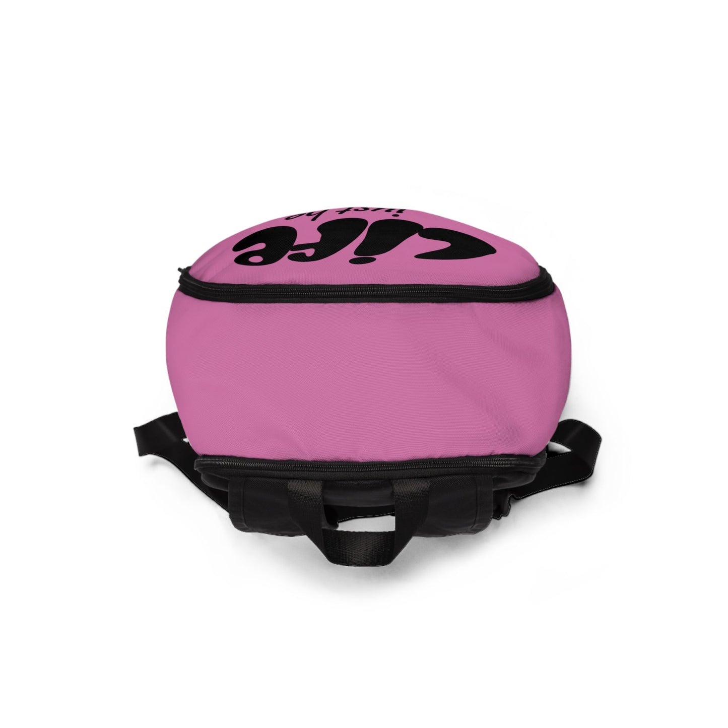 Life Just Be Life'n Inspirational Fabric Backpack