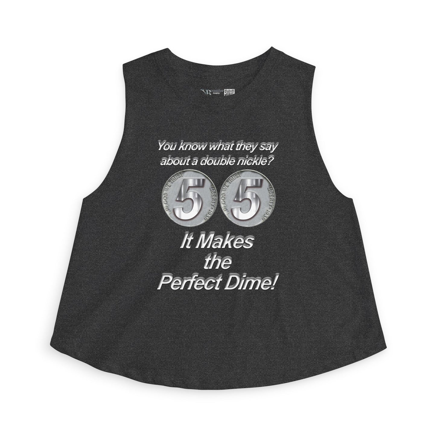 Crop Top - "Double Nickel!" Women's Birthday Tank