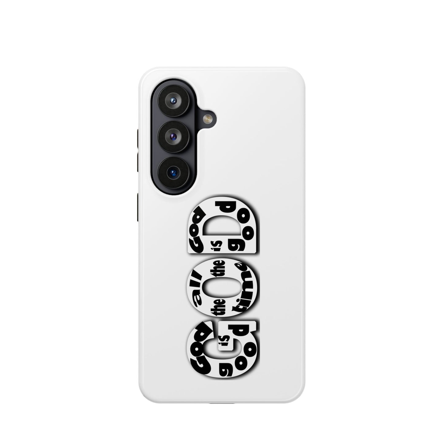 Impact-Resistant Magnetic Phone Case — "Good is the New Cool" Retro Text Design