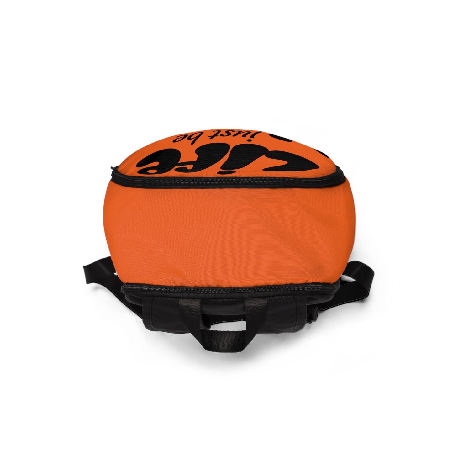 Life Just Be Life'n Inspirational Fabric Backpack