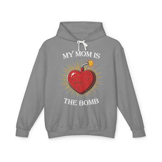 Exploding Heart Graphic Hoodie — Retro Tattoo Style Pullover