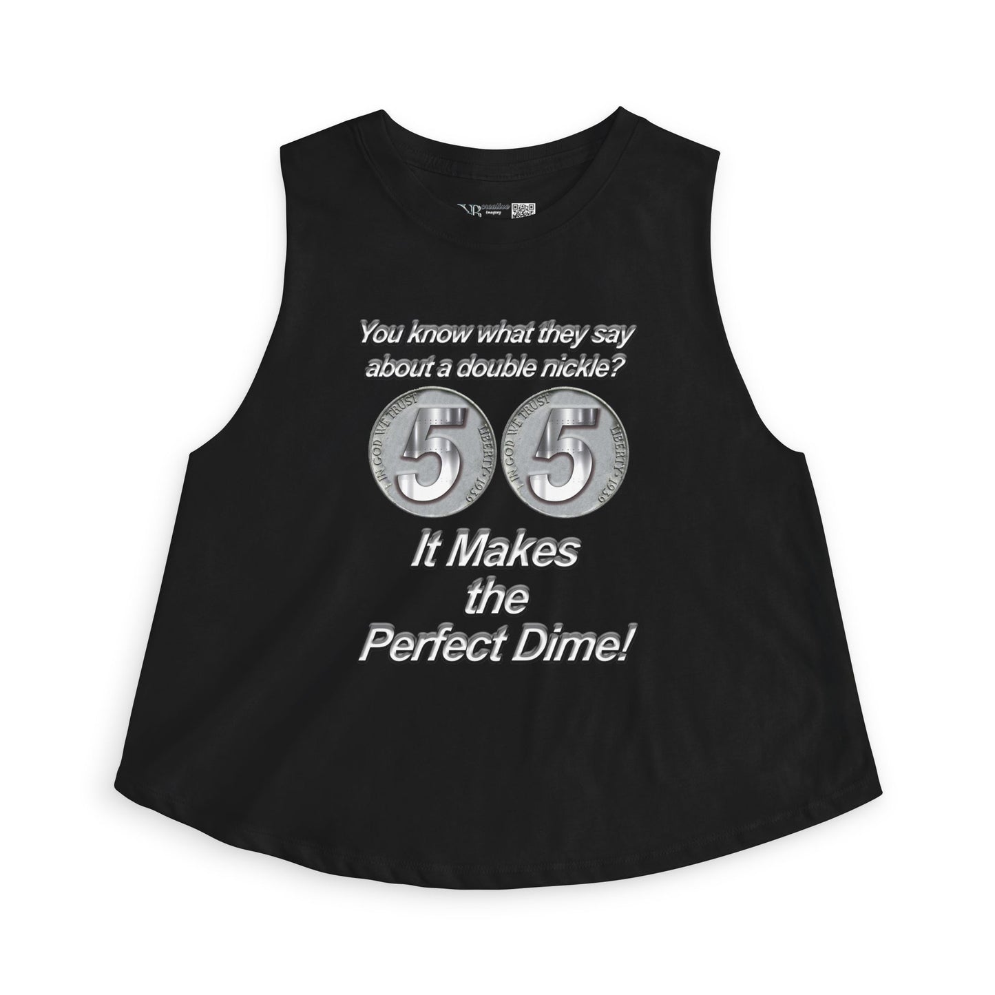 Crop Top - "Double Nickel!" Women's Birthday Tank