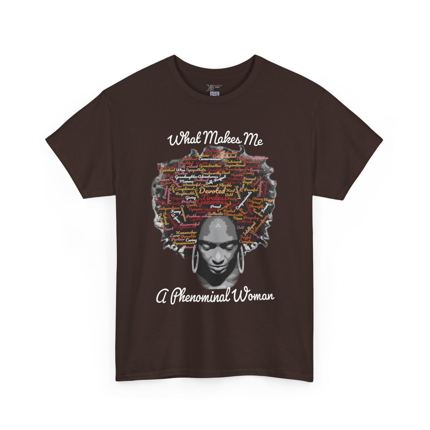 Afrocentric Mindscape T-Shirt — Afro Hair Collage Graphic Tee