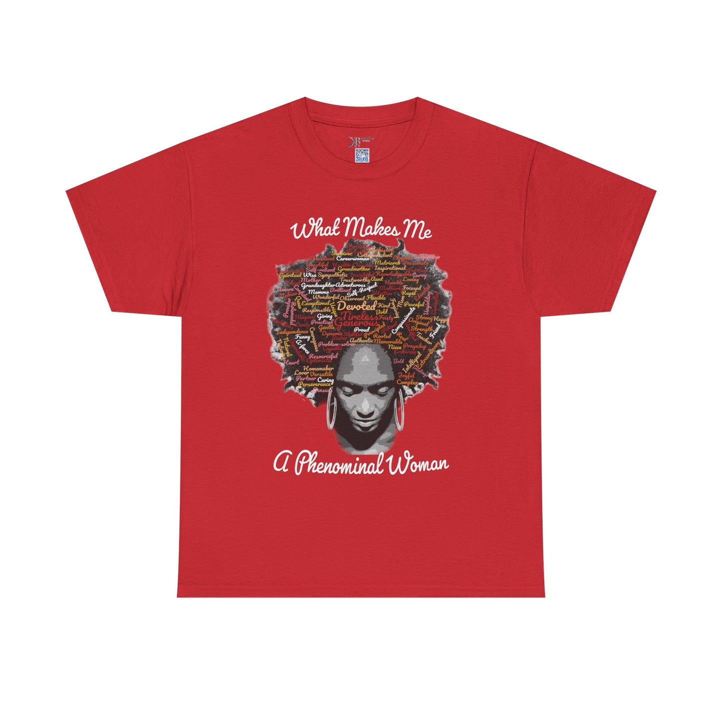 Afrocentric Mindscape T-Shirt — Afro Hair Collage Graphic Tee