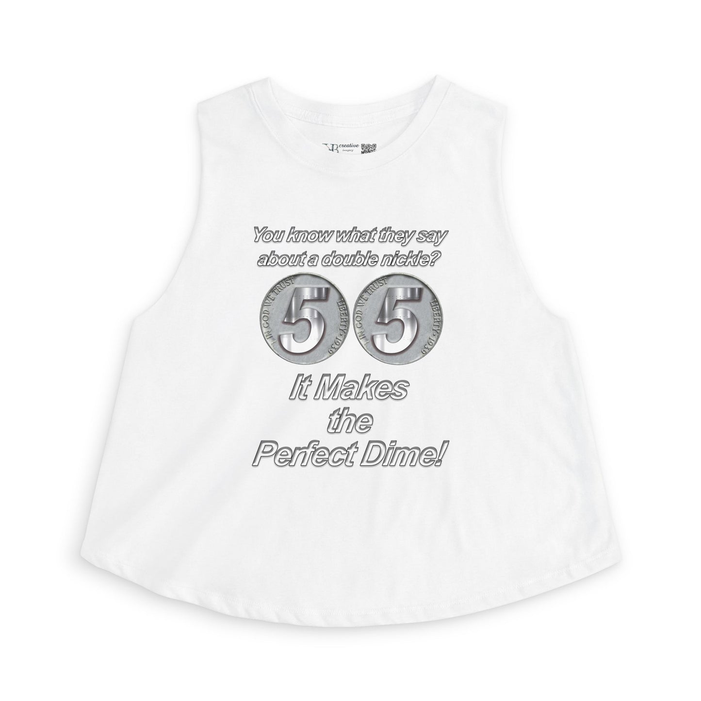 Crop Top - "Double Nickel!" Women's Birthday Tank