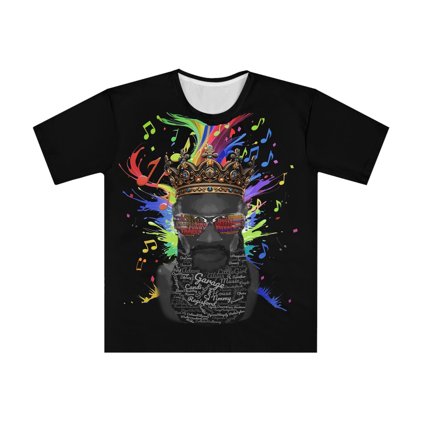 Men's T-shirt House Music Royalty for Strong Black Kings