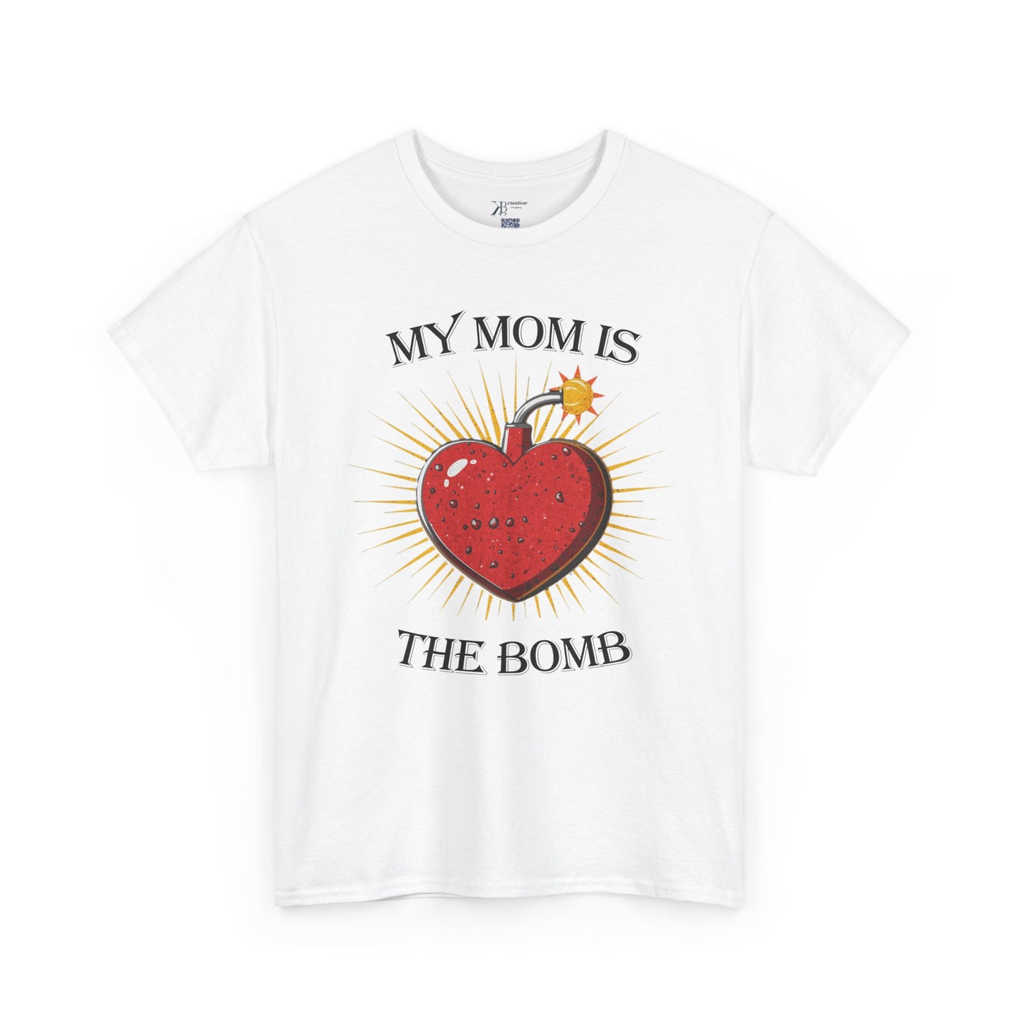 My Mom Is The Bomb T-Shirt — Cute Heart Bomb Mother's Day Tee