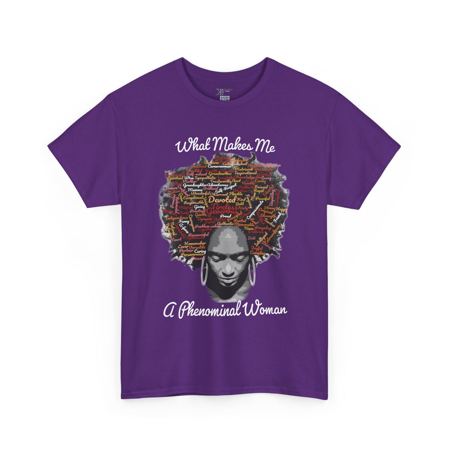 Afrocentric Mindscape T-Shirt — Afro Hair Collage Graphic Tee