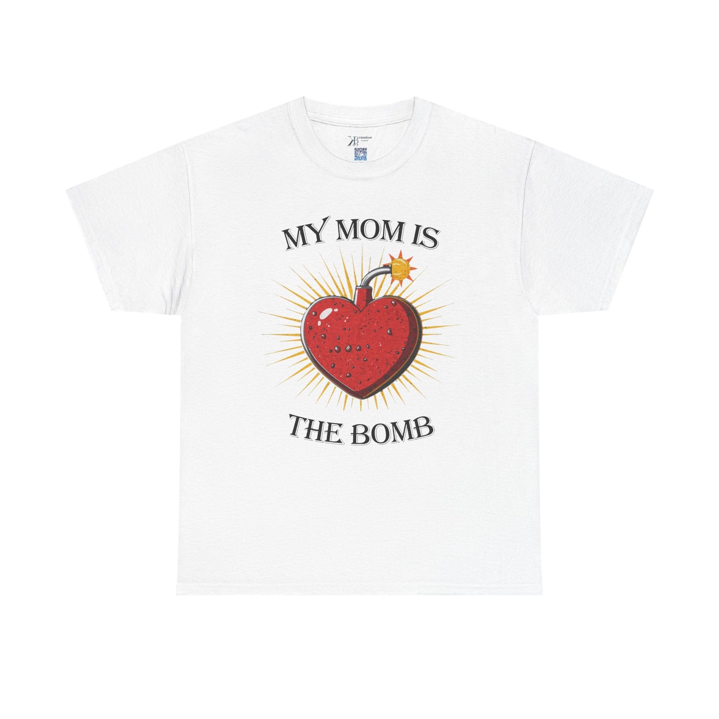 My Mom Is The Bomb T-Shirt — Cute Heart Bomb Mother's Day Tee