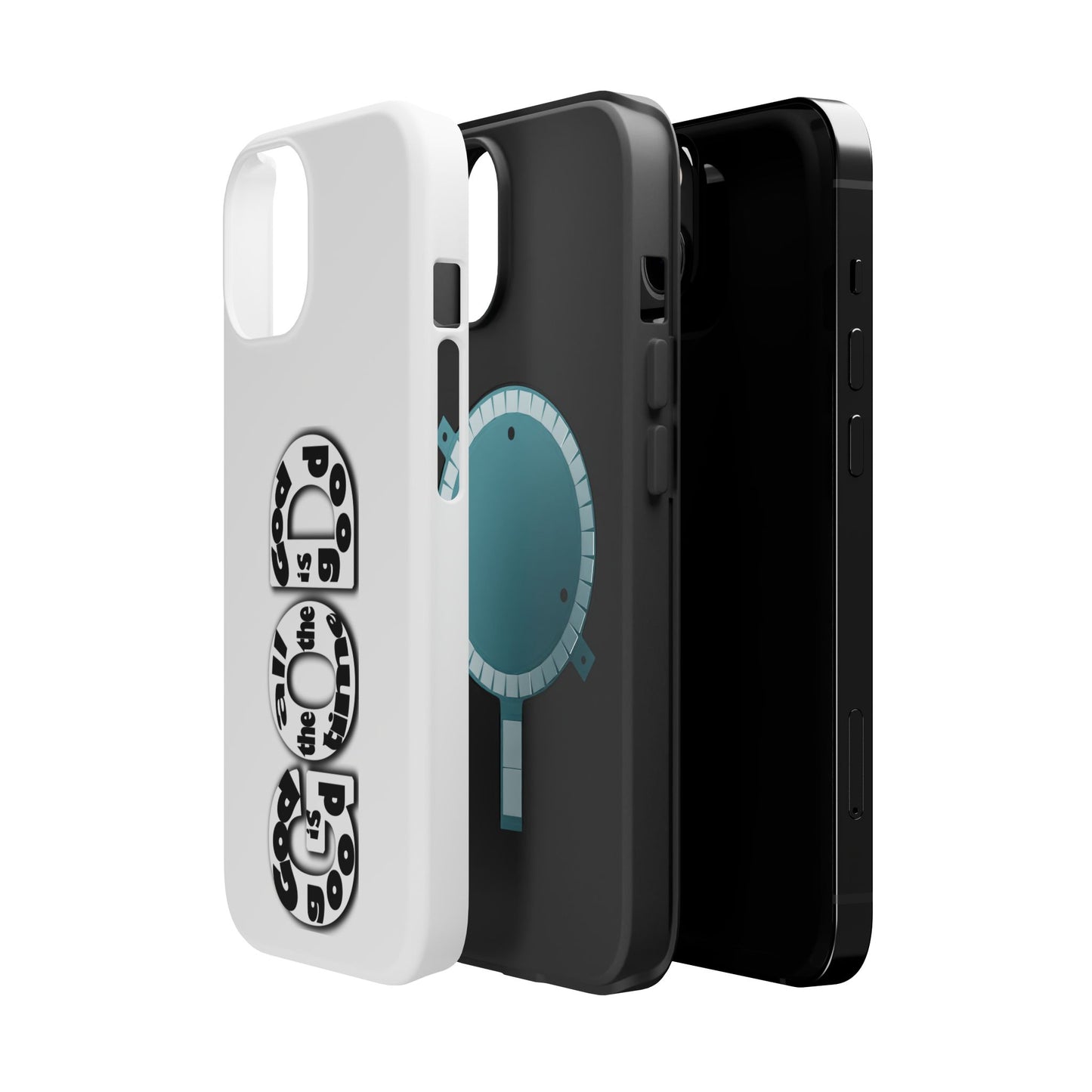 Impact-Resistant Magnetic Phone Case — "Good is the New Cool" Retro Text Design