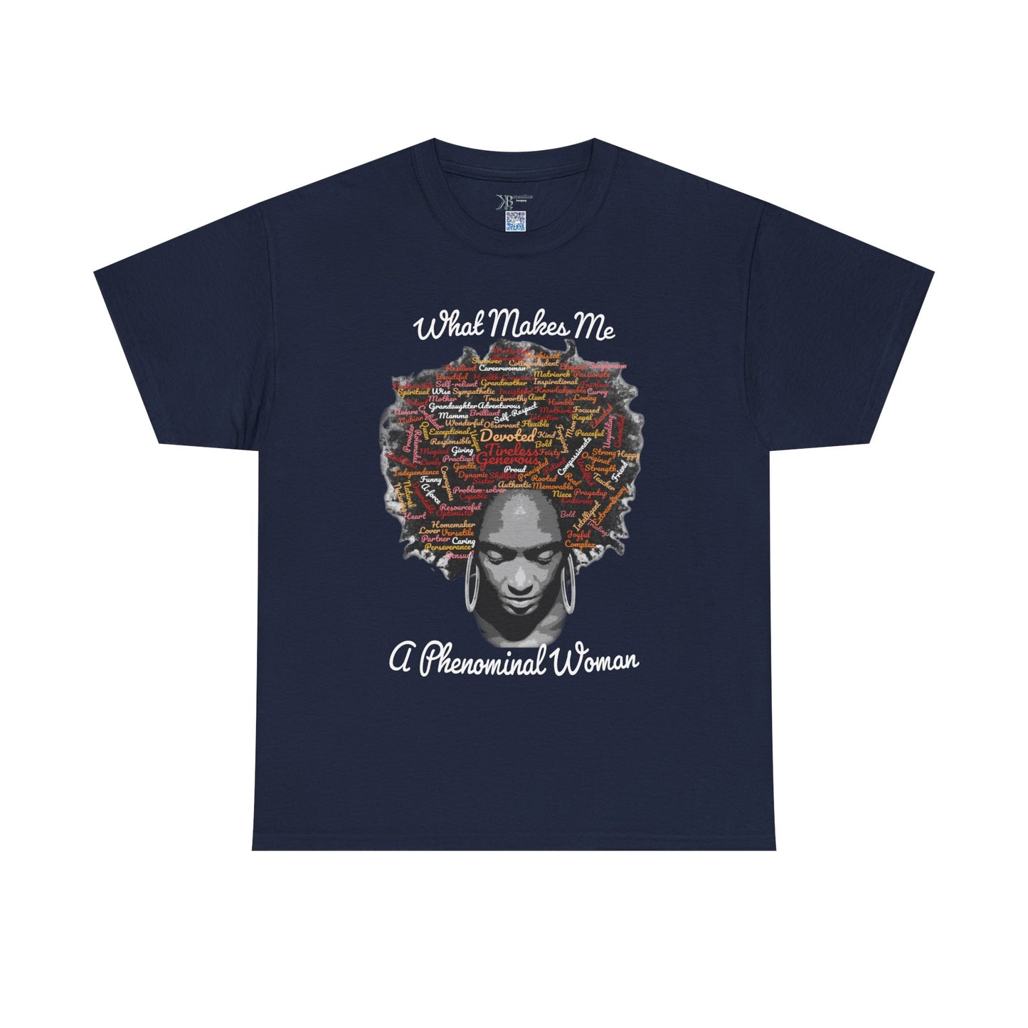 Afrocentric Mindscape T-Shirt — Afro Hair Collage Graphic Tee