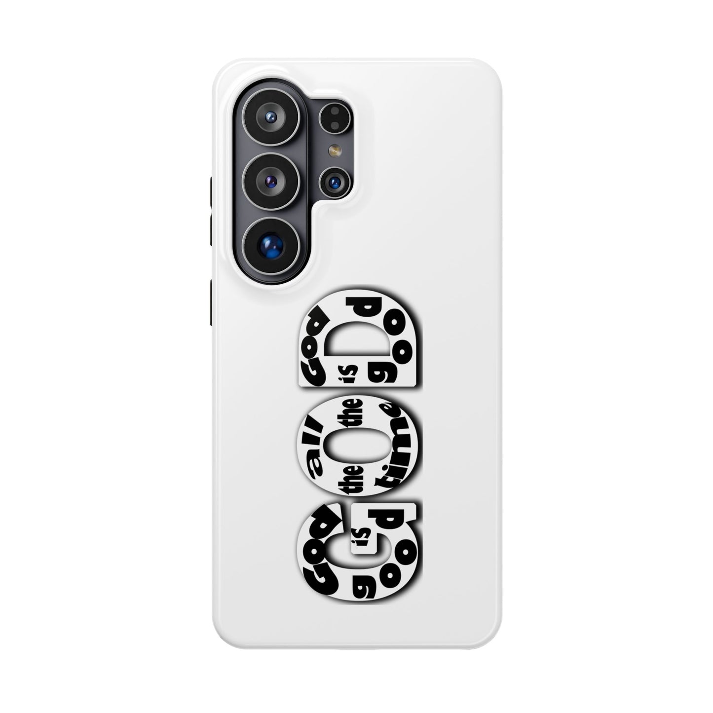 Impact-Resistant Magnetic Phone Case — "Good is the New Cool" Retro Text Design