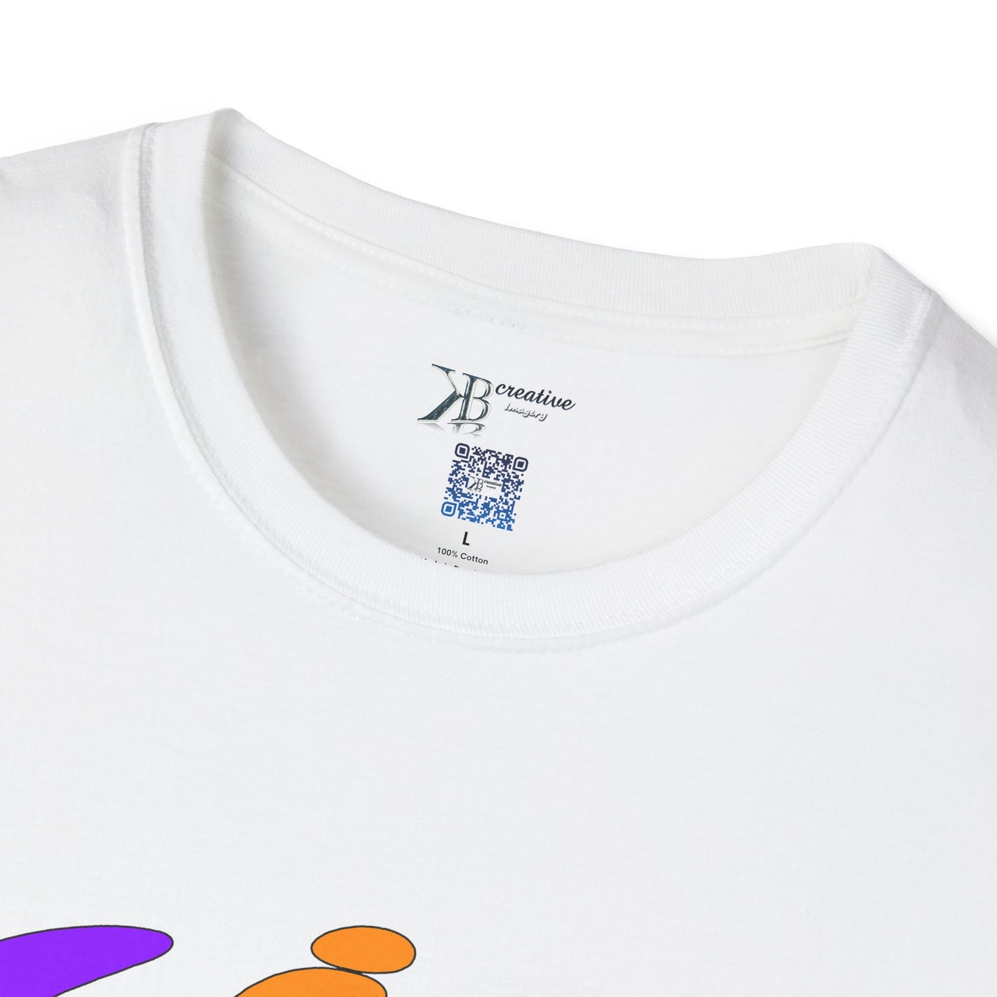 Life Just Be Life'n Tee (light/VIBGYOR )