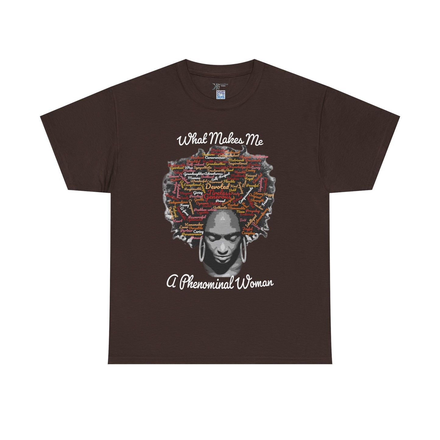Afrocentric Mindscape T-Shirt — Afro Hair Collage Graphic Tee