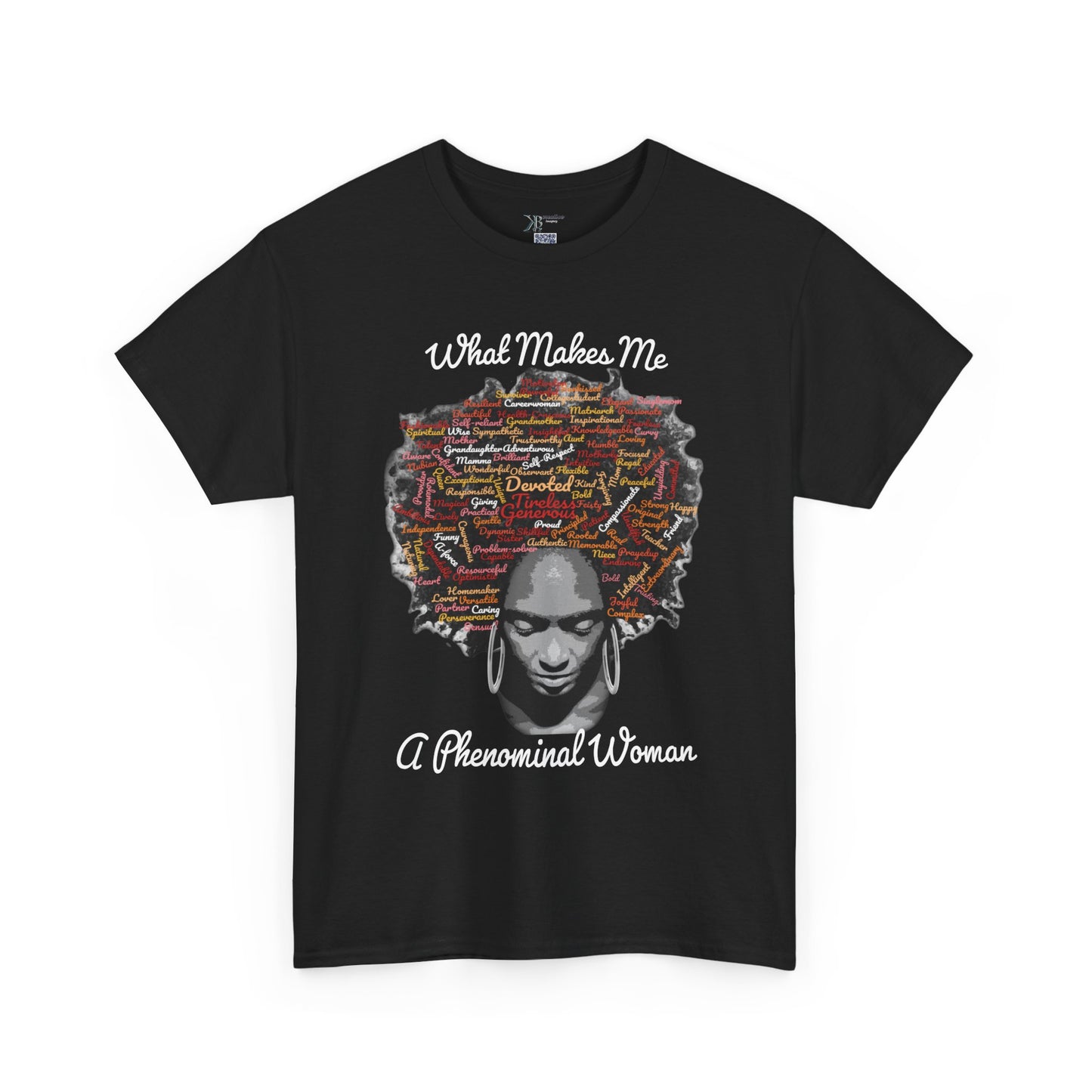 Afrocentric Mindscape T-Shirt — Afro Hair Collage Graphic Tee