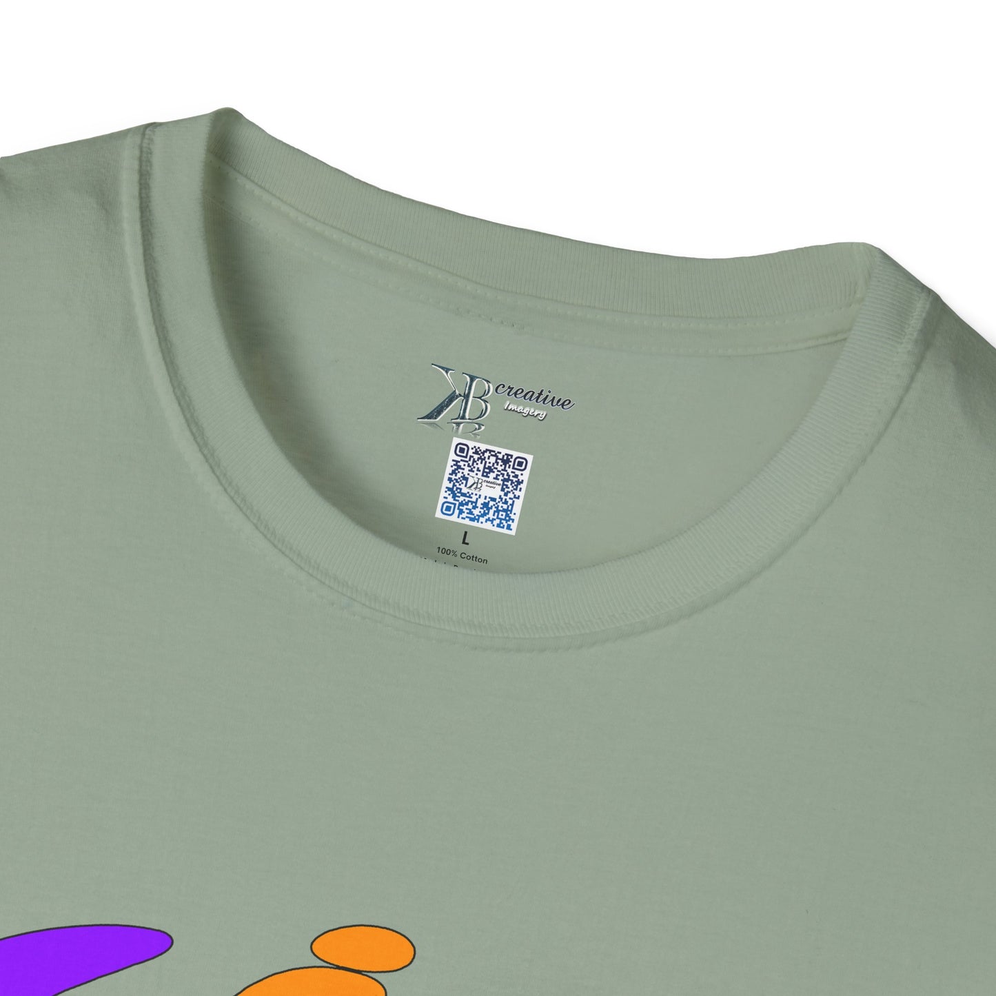 Life Just Be Life'n Tee (light/VIBGYOR )