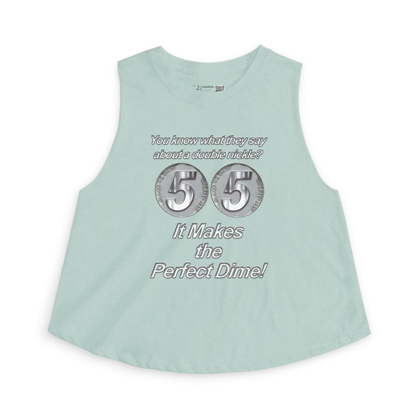 Crop Top - "Double Nickel!" Women's Birthday Tank