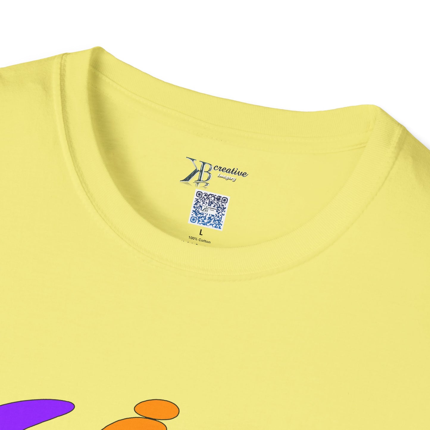 Life Just Be Life'n Tee (light/VIBGYOR )