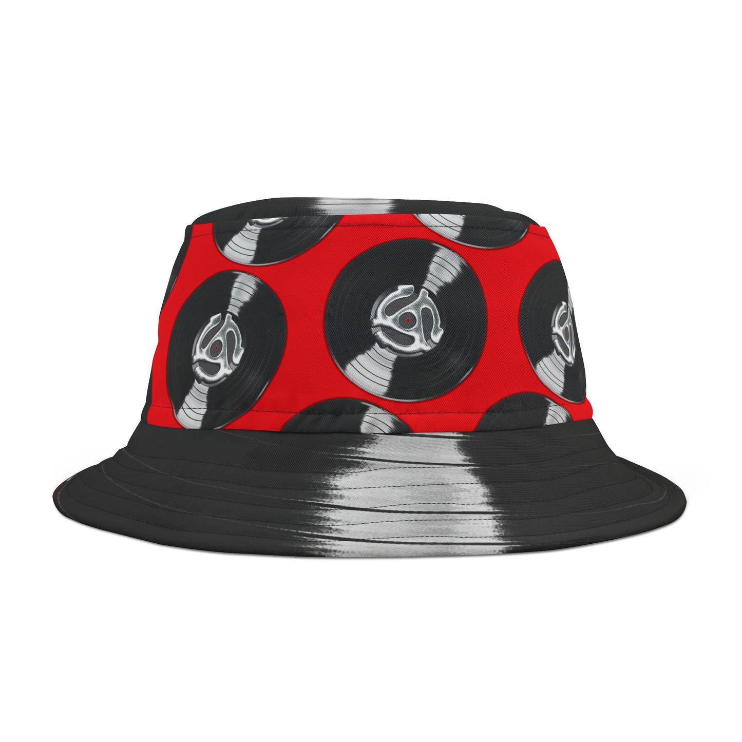 Old School Bucket Hat (Red)