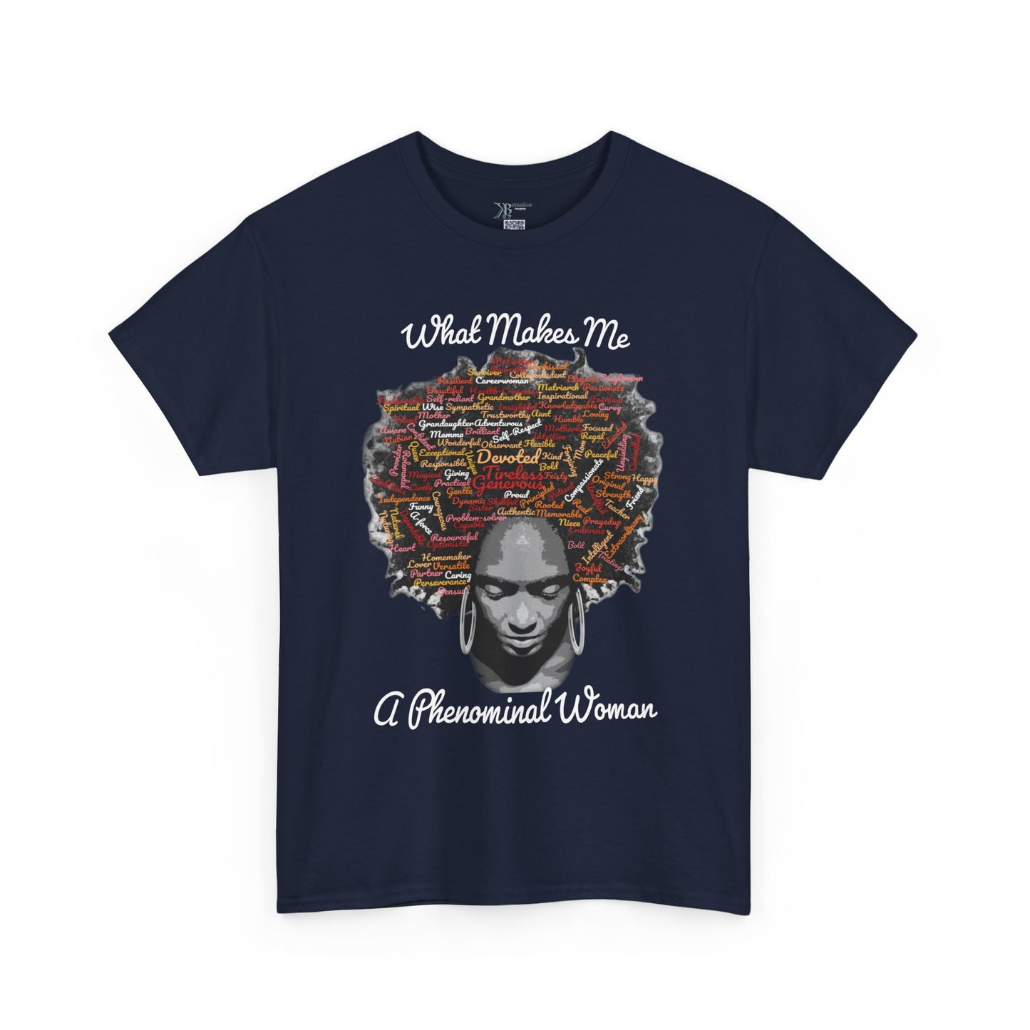 Afrocentric Mindscape T-Shirt — Afro Hair Collage Graphic Tee