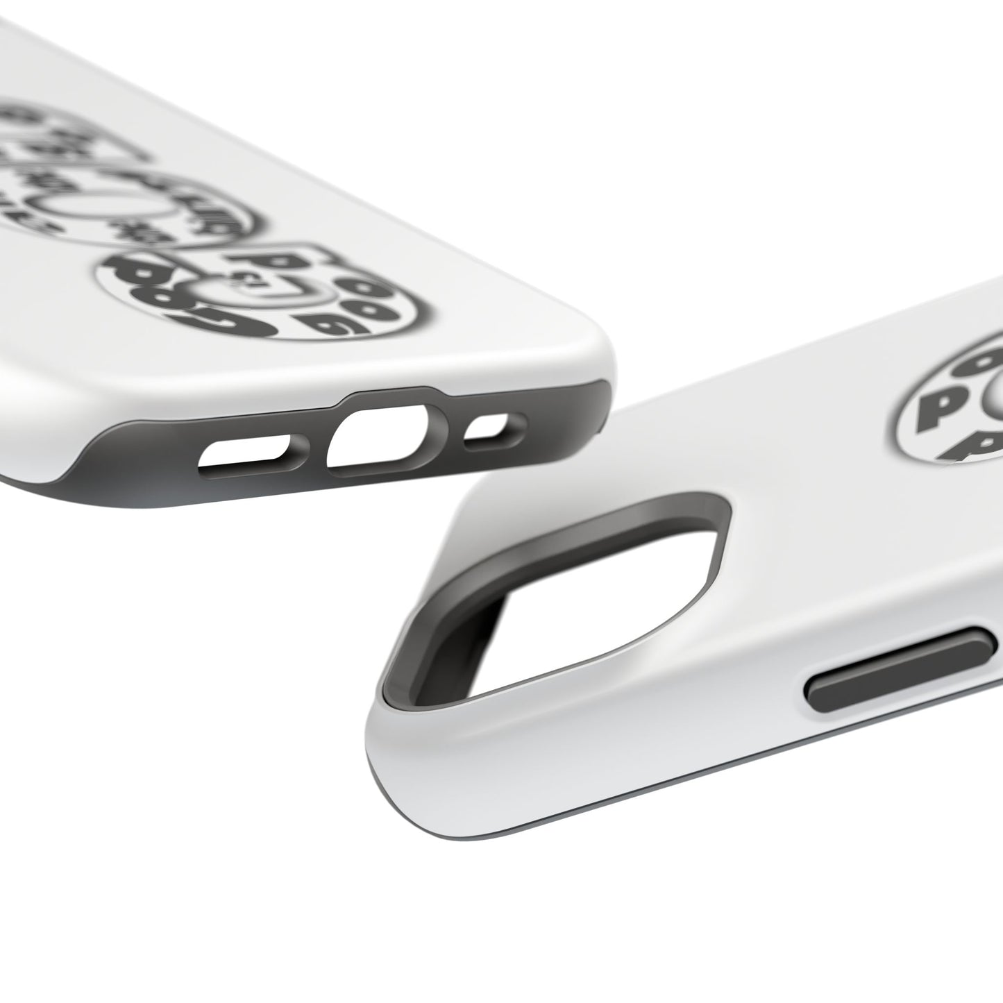Impact-Resistant Magnetic Phone Case — "Good is the New Cool" Retro Text Design
