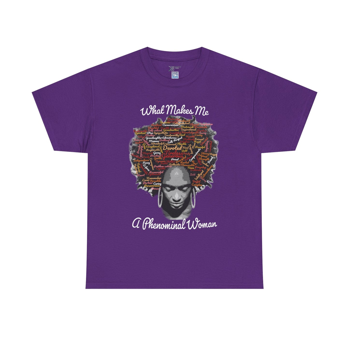 Afrocentric Mindscape T-Shirt — Afro Hair Collage Graphic Tee
