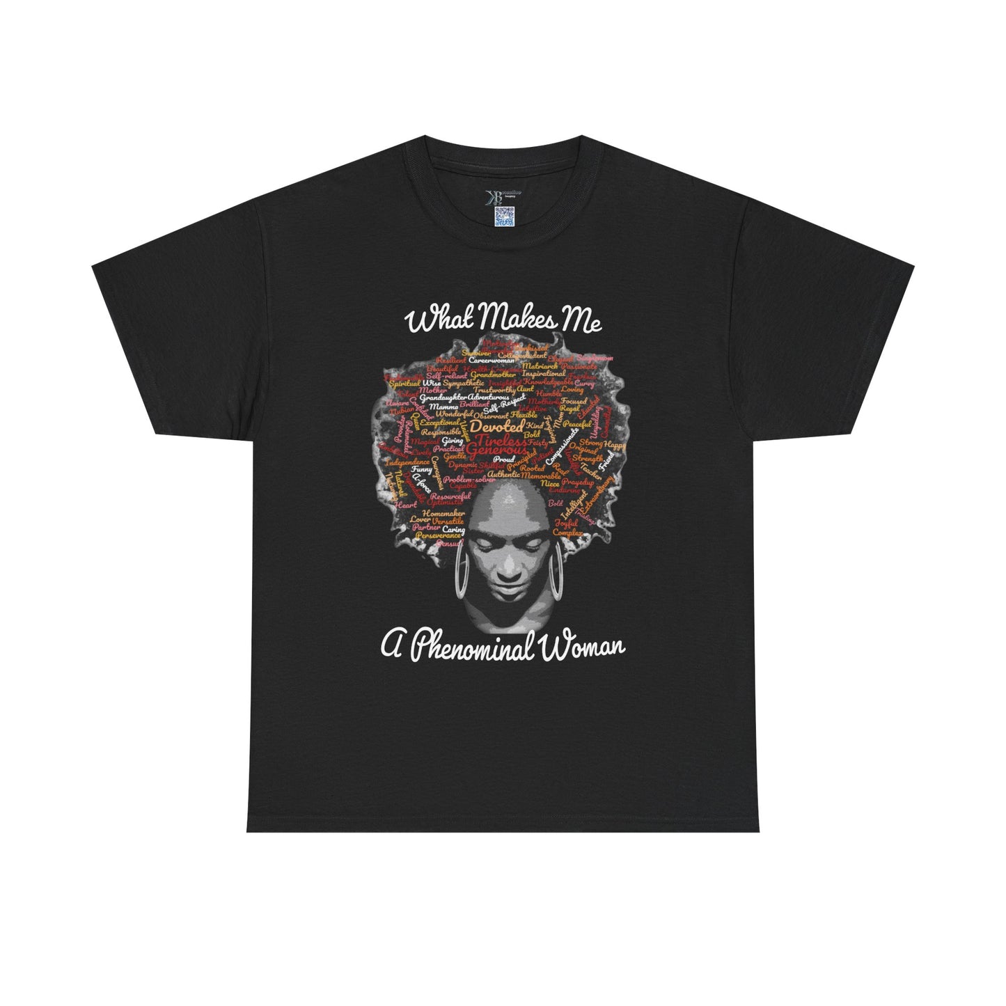 Afrocentric Mindscape T-Shirt — Afro Hair Collage Graphic Tee