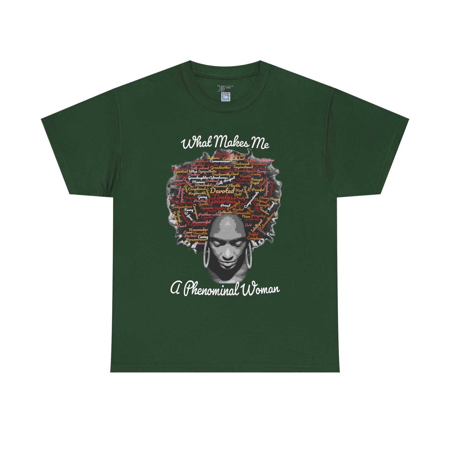 Afrocentric Mindscape T-Shirt — Afro Hair Collage Graphic Tee